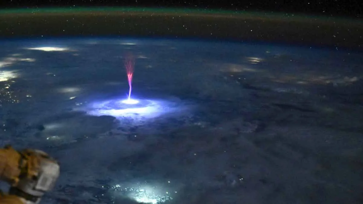 Fenómenos eléctricos: un show invisible desde la Estación Espacial Internacional